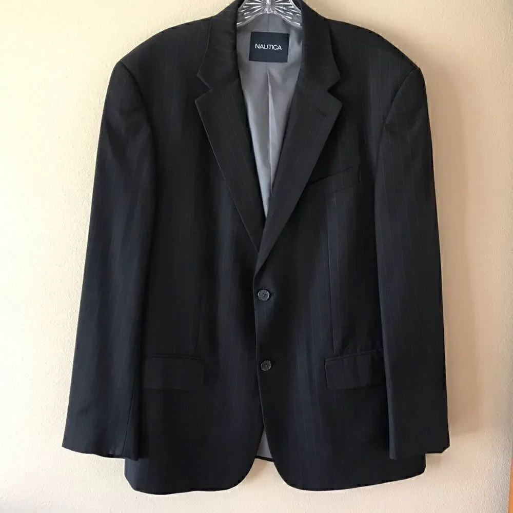 Nautica Pin Striped Sport Coat